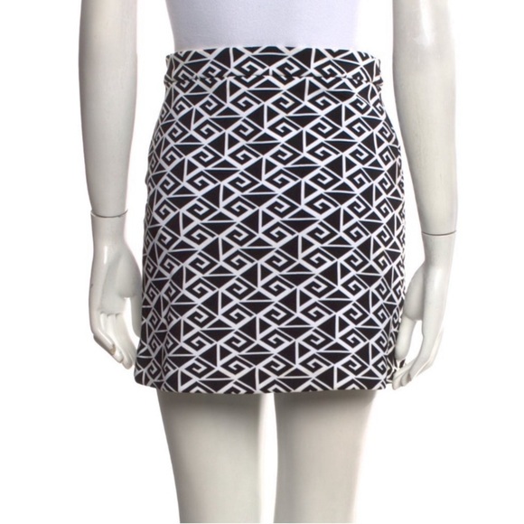 Ralph Lauren Collection Purple Label Mini Skirt Vintage Runway 60s Style White S - Picture 9 of 16